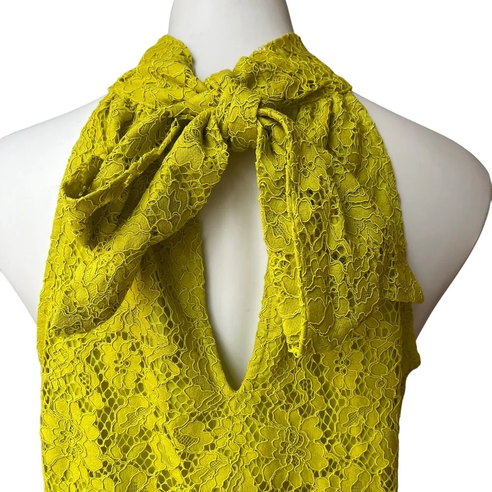 J. Crew Lace Halter Top, Sz S - Image 11