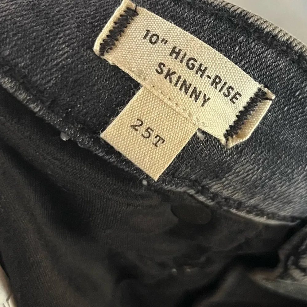 Madewell Tall 10" High Rise Skinny Oakwood Jeans 25 Tall - Image 8