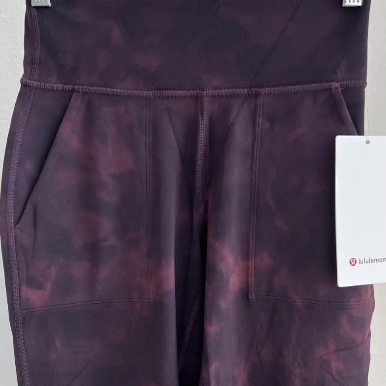 Lululemon Align HR Jogger Sz 2 Color DIDC Nulu Fabric High Rise Trendy Pockets # - Image 8
