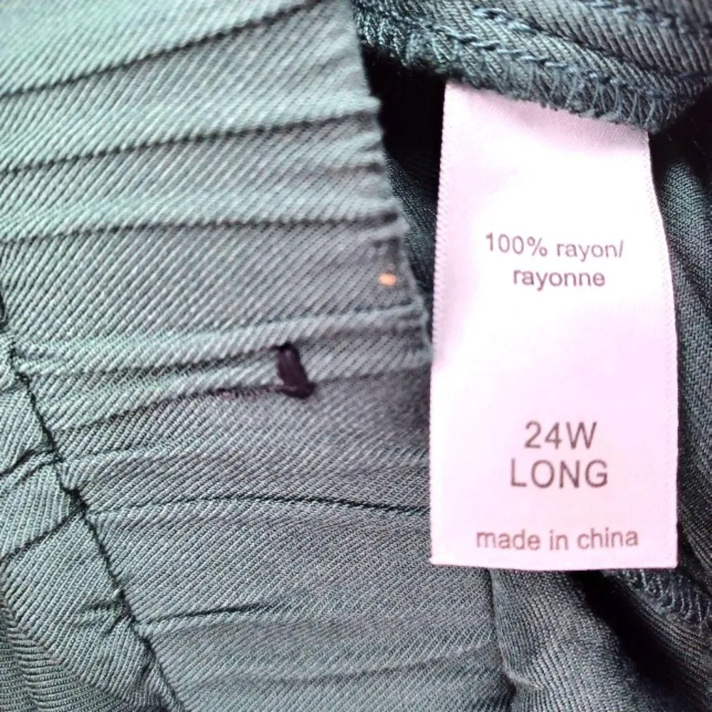 Maurices pull-on pants with tie front - Image 8