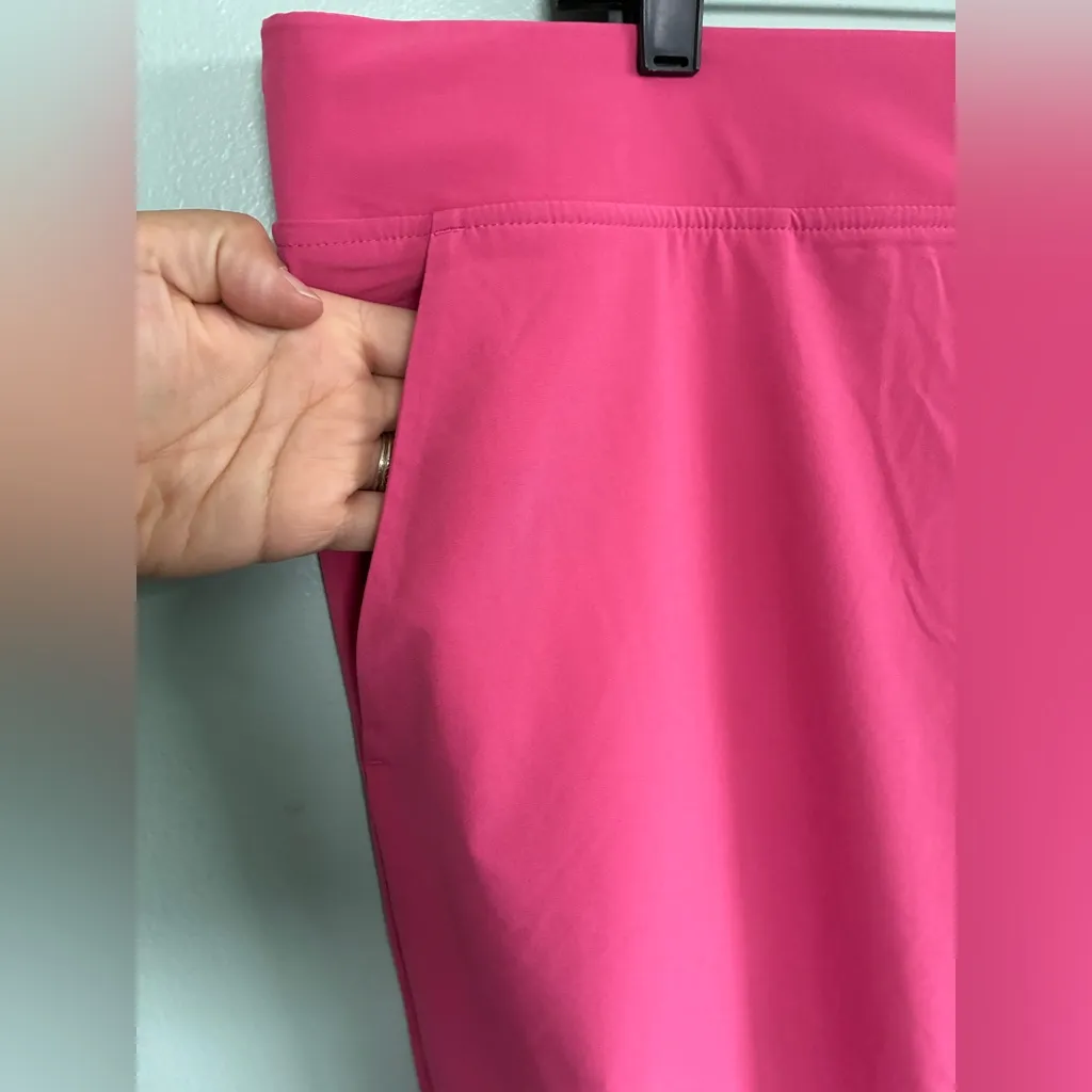 ATHLETA Plus Size 20 Brooklyn Ankle Lightweight Travel Pant Pink Dragonfruit - Image 3