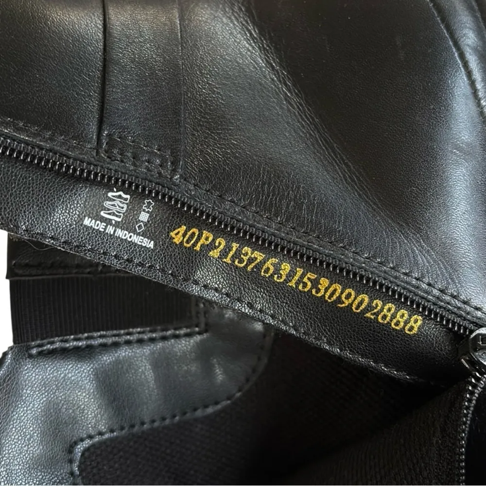 Ecco EUC  Leather Abelone Boots Black Size 9 - 9 1/2 - Image 7