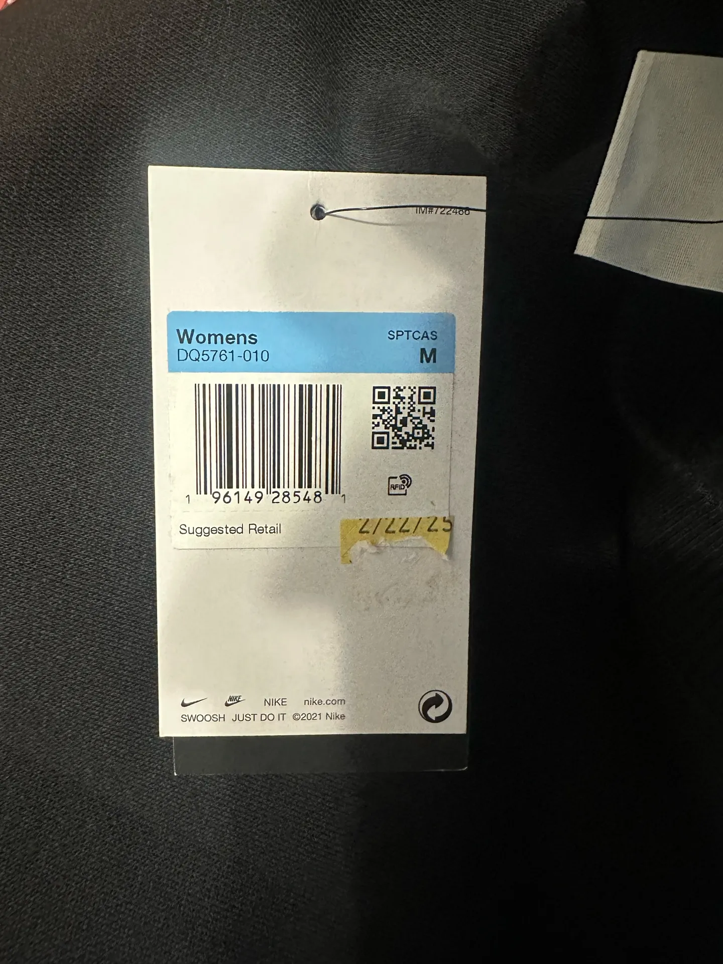 Cropped Nike Sweatshirt Women’s Medium - Image 3