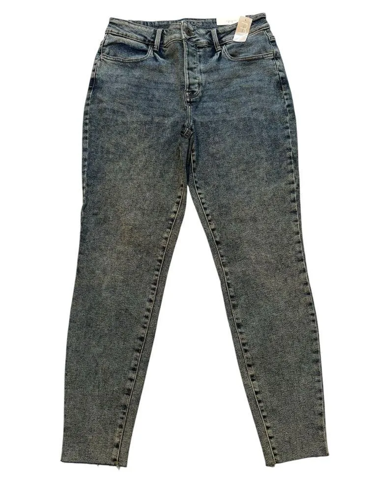 NWT, Maurices Vintage High Rise Acid Wash Hidden Button Fly Jegging, 14R - Image 5