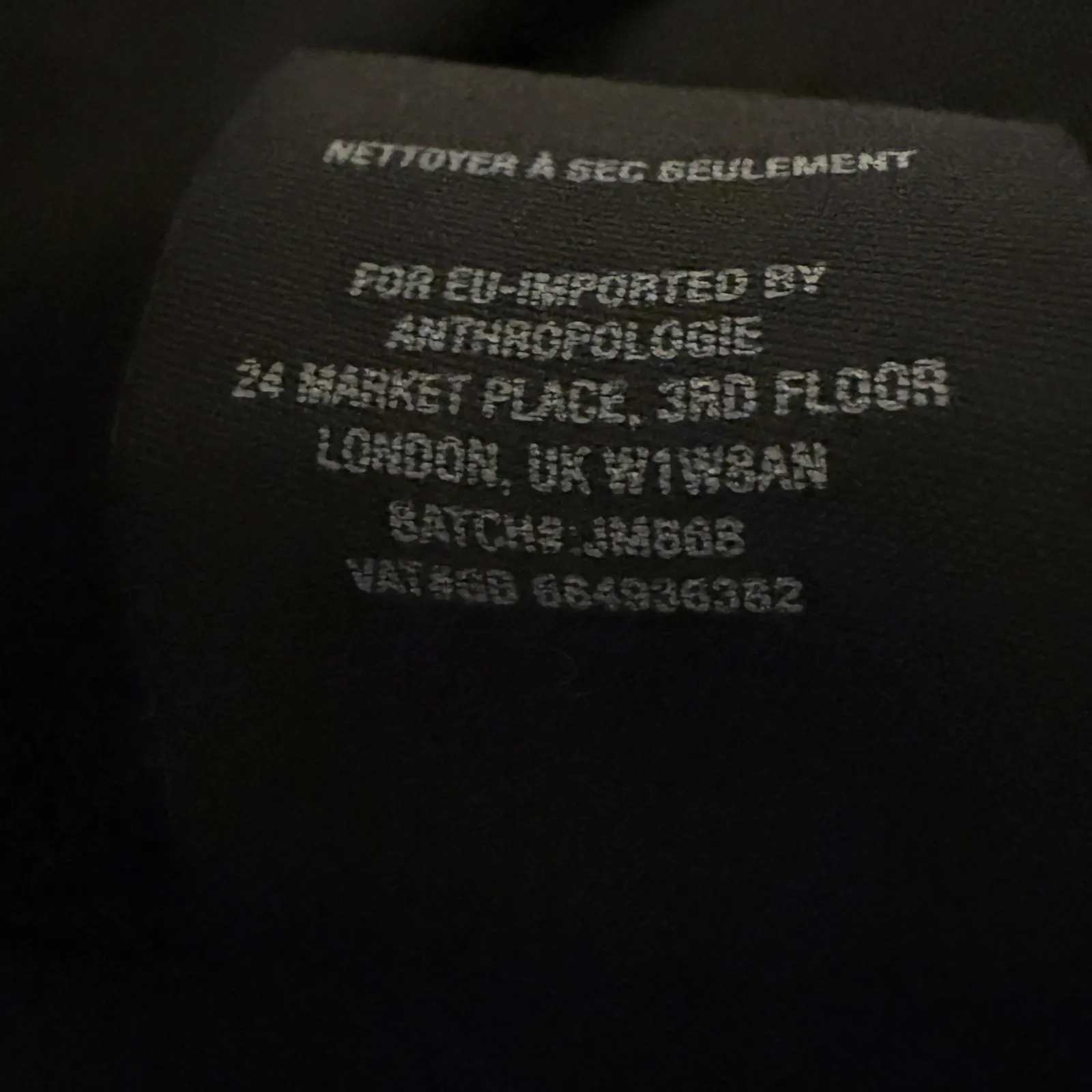 ETT:TWA ANTHROPOLOGIE | Winter Roses Sherpa Coat Black Floral Statement | Large - Image 10