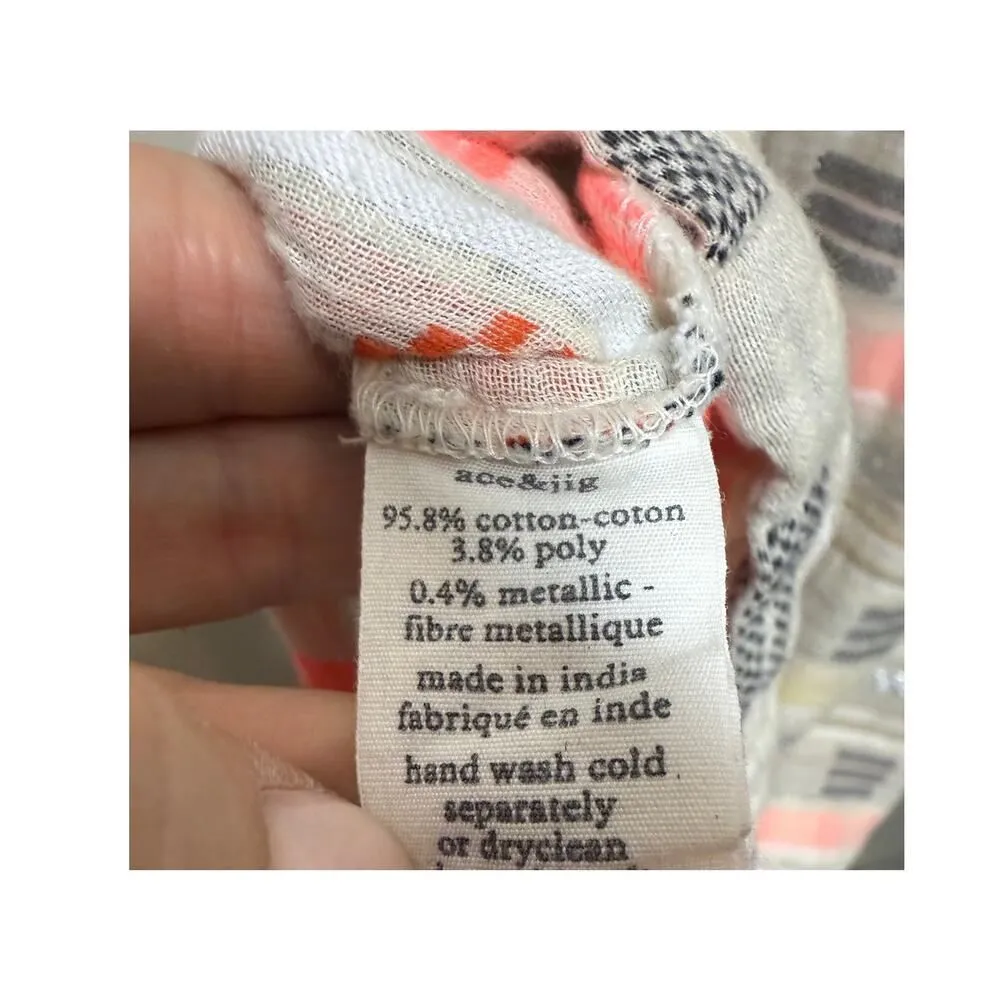 Ace & Jig Caftan Metallic Thread Dress Sz. S - Image 4