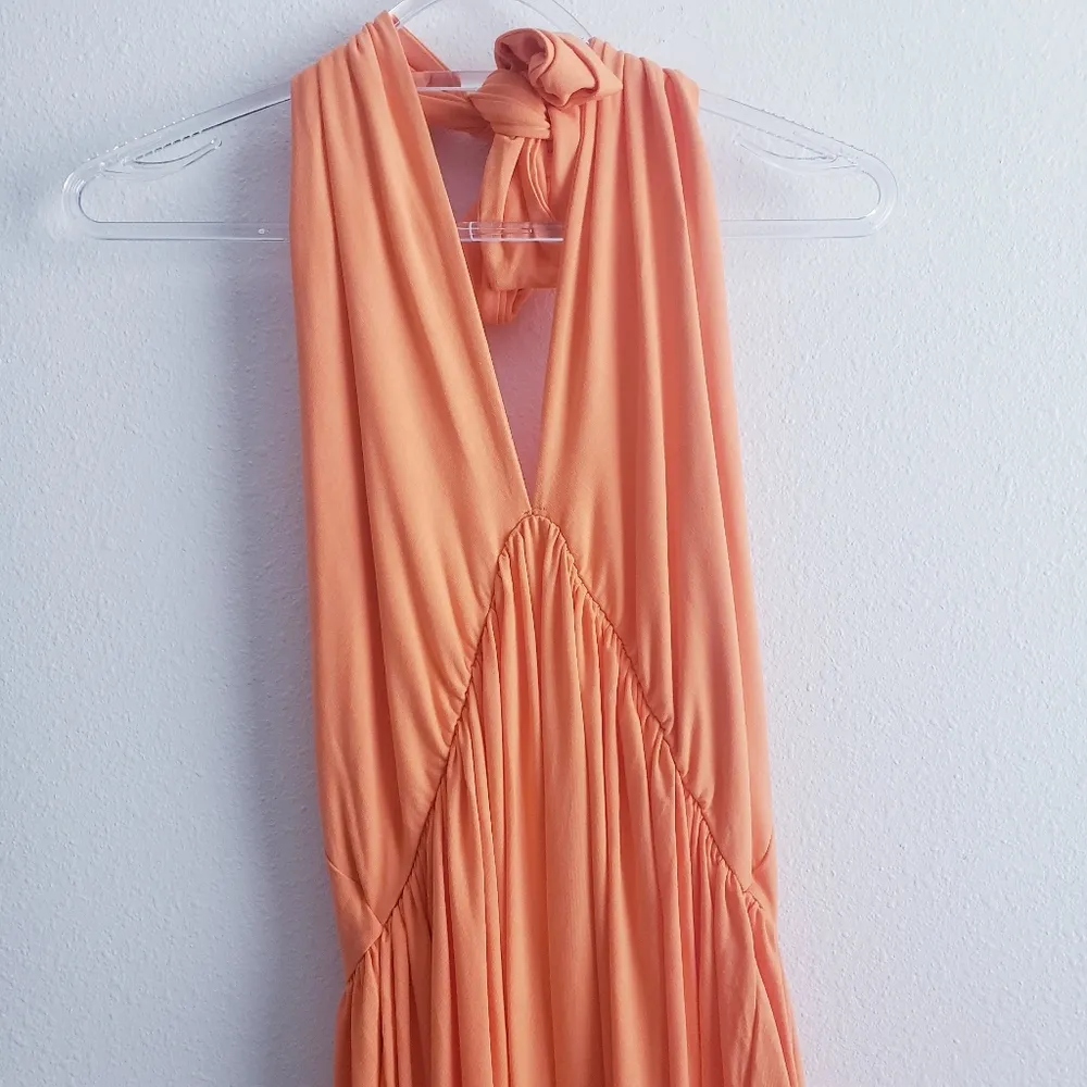 Venus Halter Open Back Mini Dress - Image 3