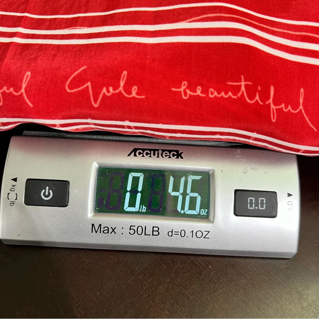 Maje Red White Striped Quote Split Back Star Snap Blouse Size 2 (Maje S/M) - Image 12