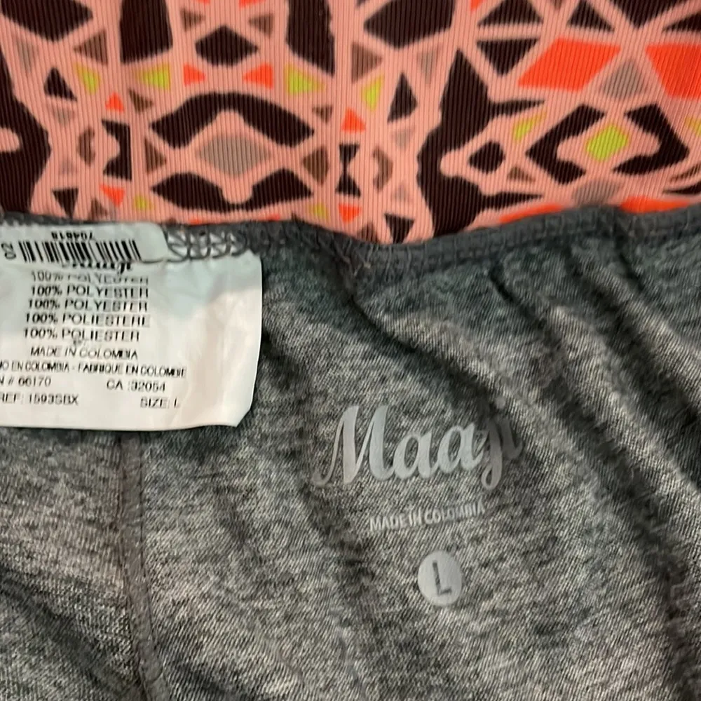 Maaji  Breezy Lion Jogger Capris - Image 6