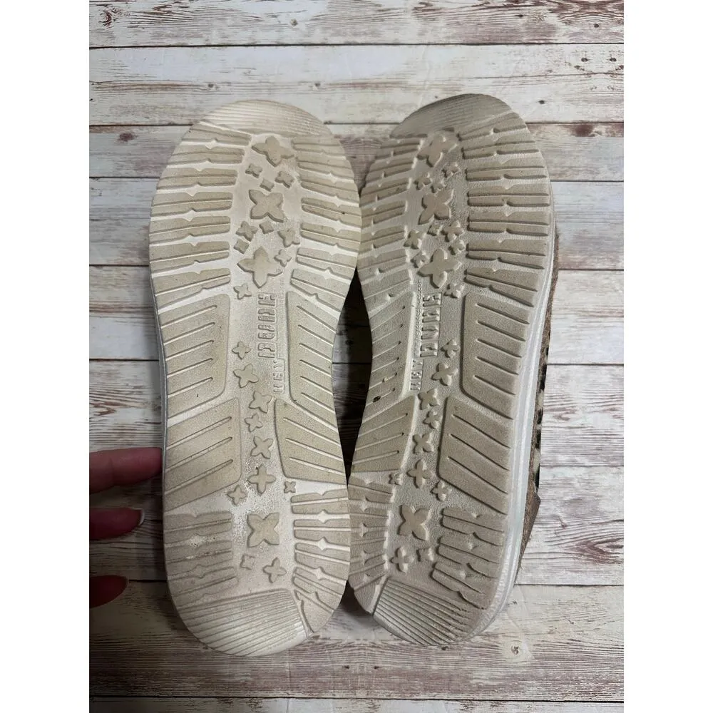 Hey Dude Slip On Shoes Women's Size 10 Leopard Animal Print Cheetah - Image 8