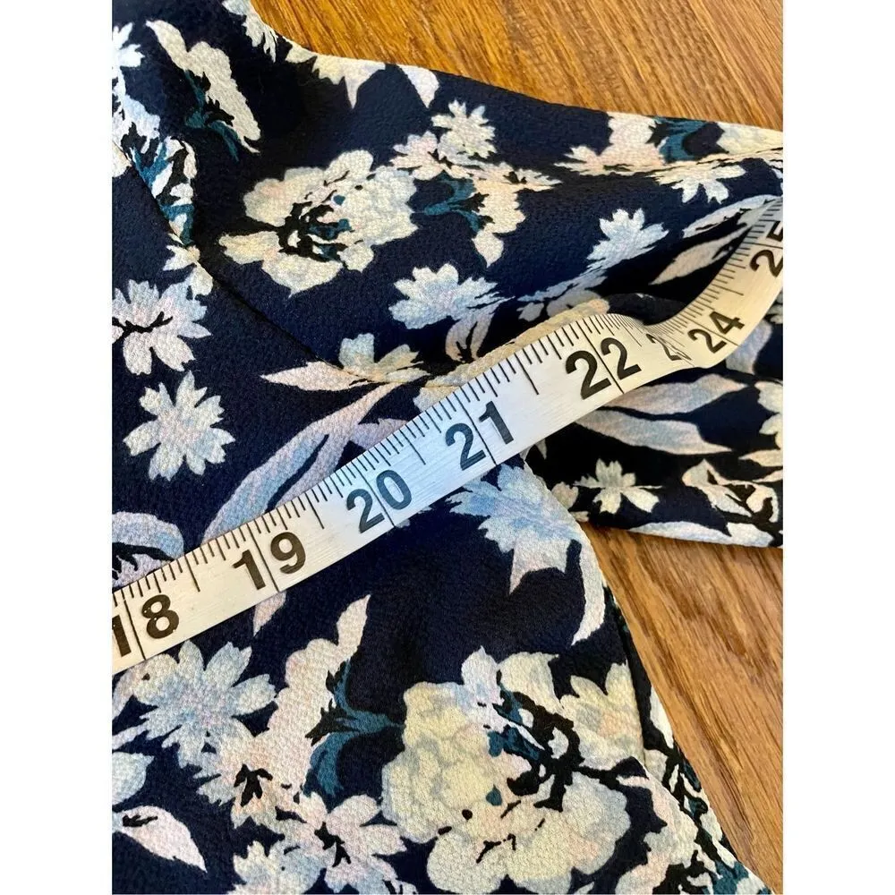 Bongo NWT floral bell sleeve blouse size large - Image 12
