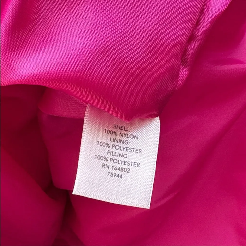 NWT CJ Banks Puffer Vest Pink Size 3X - Image 5