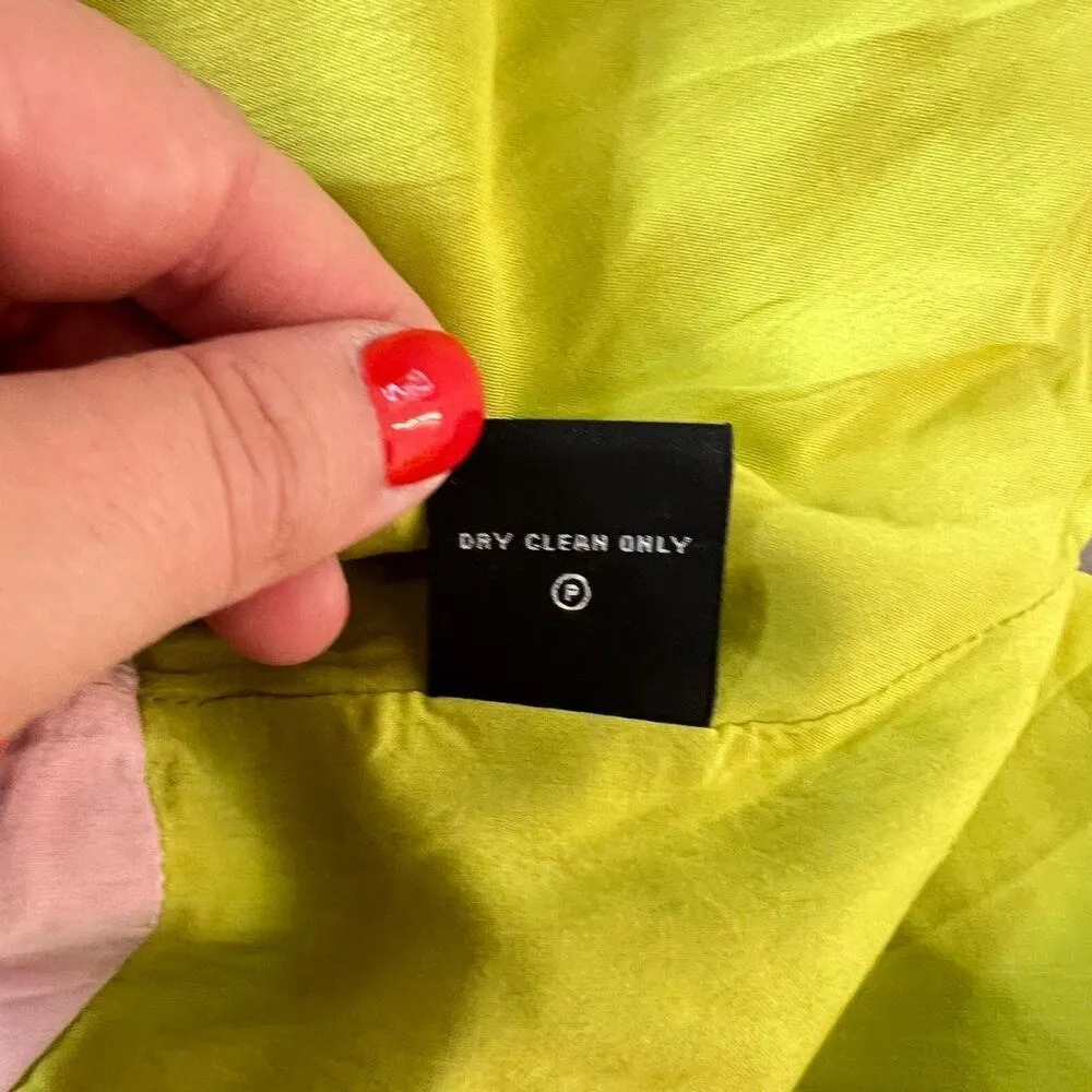 Vertigo NWT Colorblock Asymmetrical Oversized Blouse Size Small/Medium - Image 12