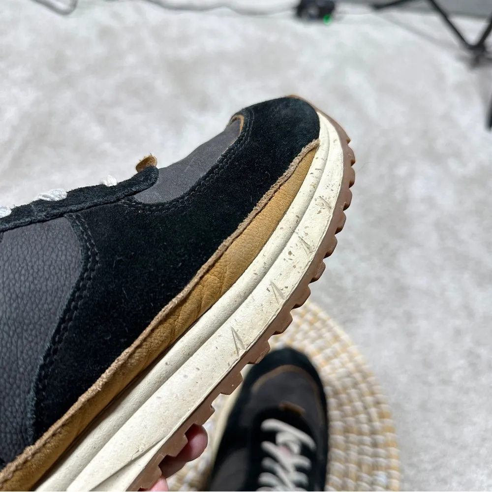 Madewell Women’s Kickoff Trainer Sneakers in Dark Colorblock Nubuck Suede 8.5 - Image 15