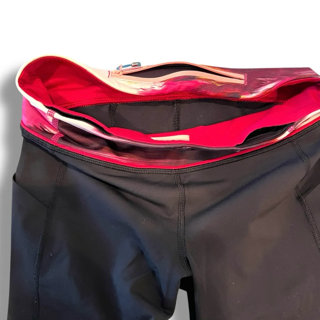 Lululemon Pace Rival 22” Crop Legging Size 4 Black Side Pockets Women’s - Image 3