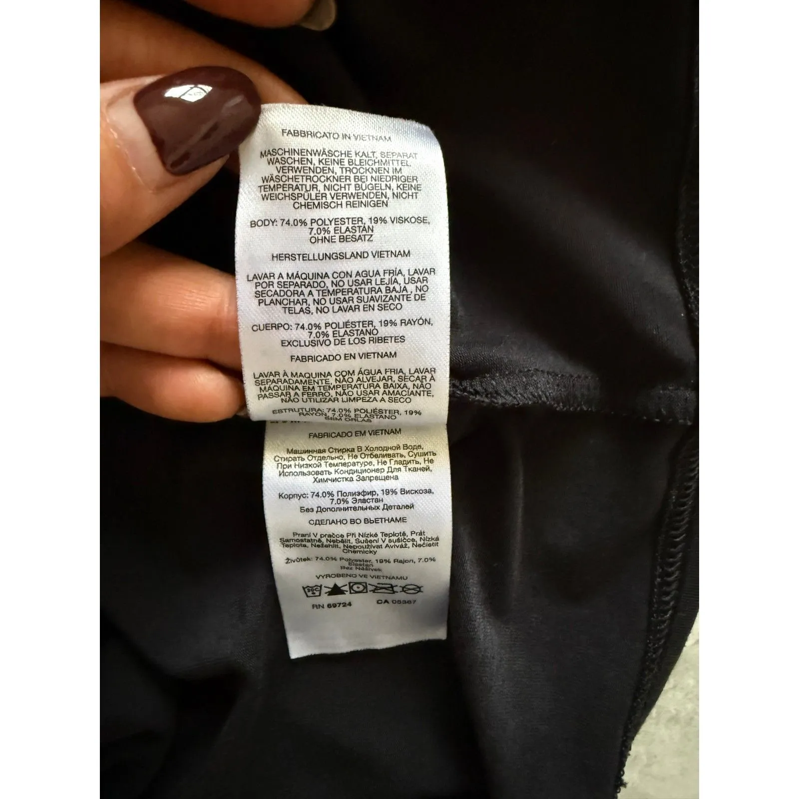 Columbia Easy Does It! Black Drawstring Waist Utility Pocket Sun Dress Sz M - Image 4