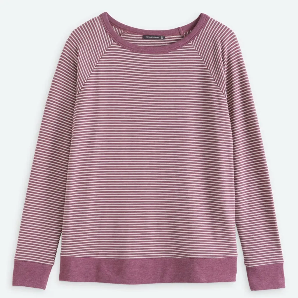 Staccato Dasher Raglan Sleeve Knit Top Purple MP NWT STITCH FIX - Image 4