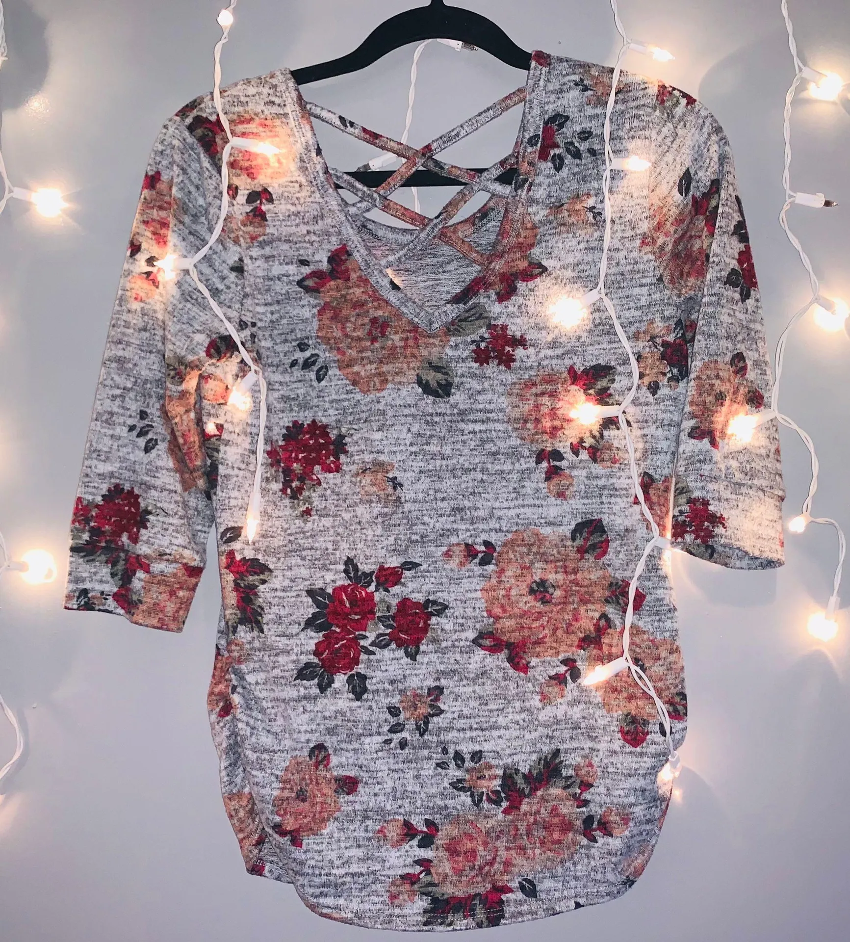 No Boundaries Floral Blouse - Image 3