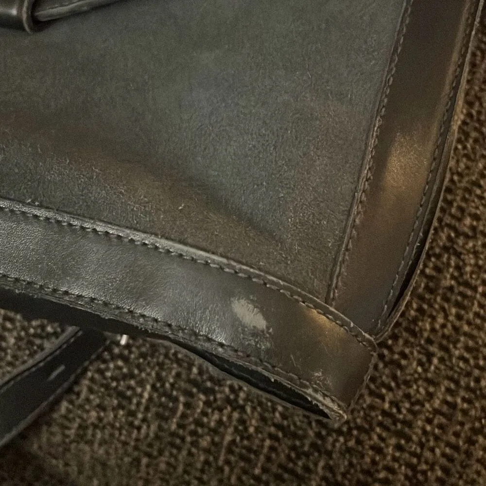 ✨Madewell Sloane Grey Suede Leather Satchel Bag✨ - Image 7