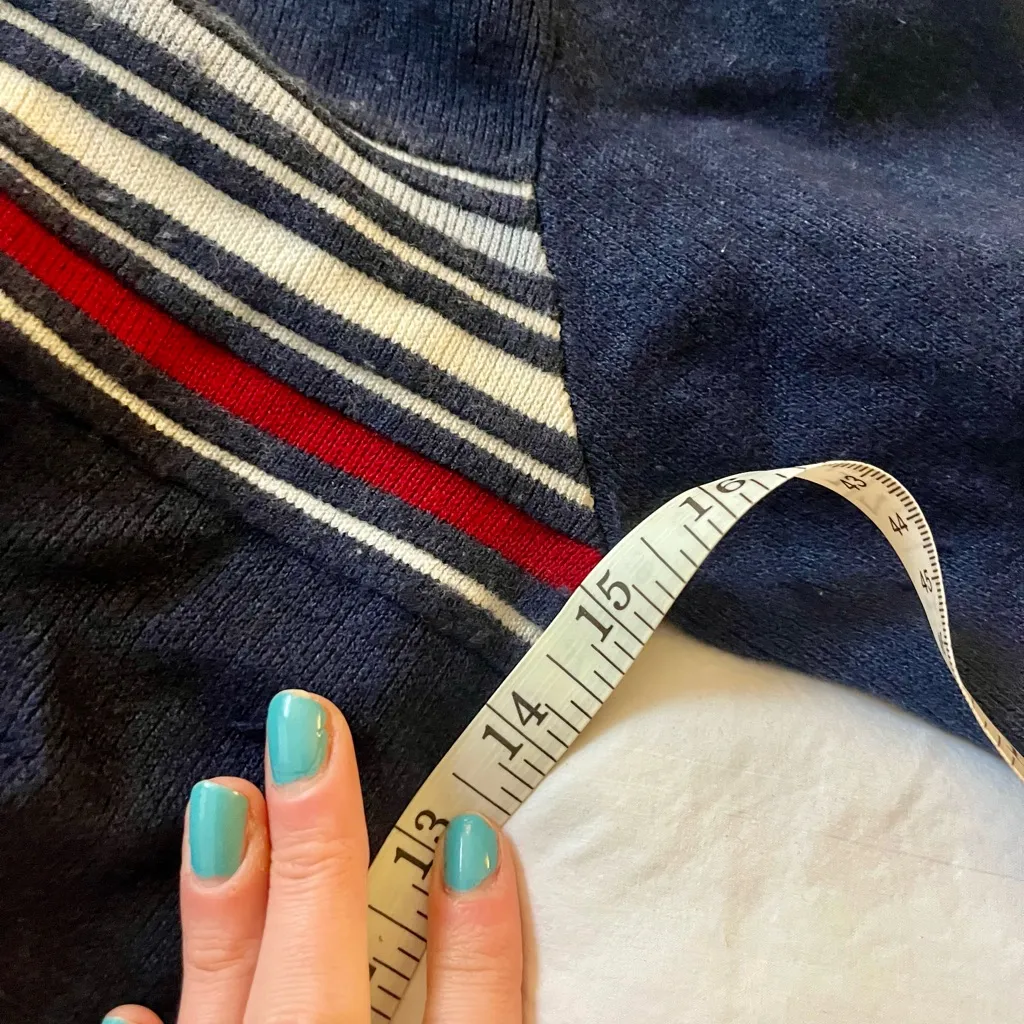 Marine Layer Deep Blue Knit Pullover - Image 7