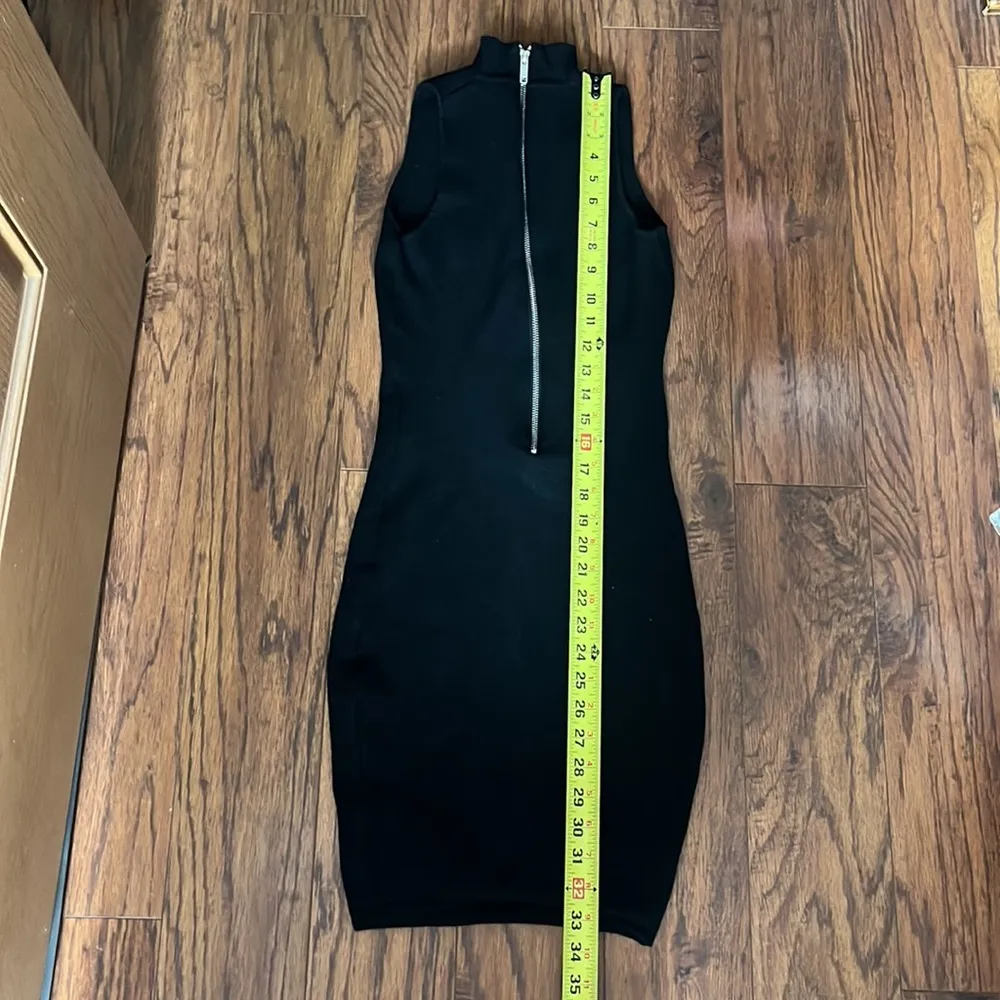 Olivaceous bodycon sexy little black dress - Image 8