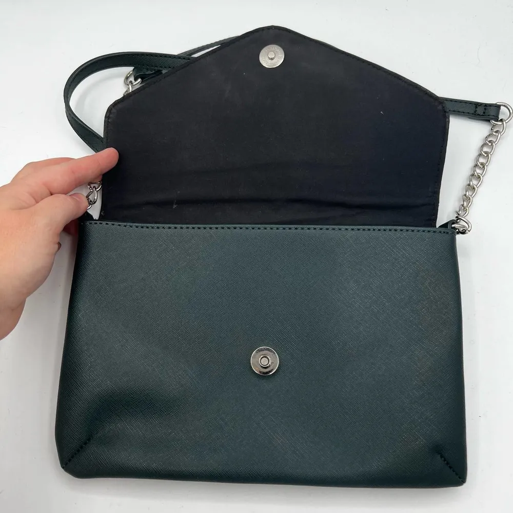 Nine West Dark Green Envelope Crossbody Bag - Image 2