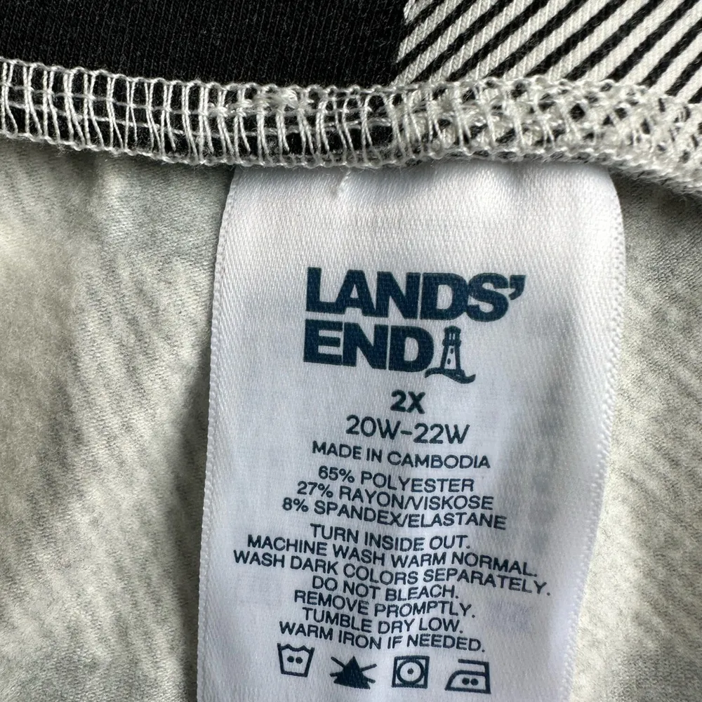 Lands’ End women’s XXL black - Image 2