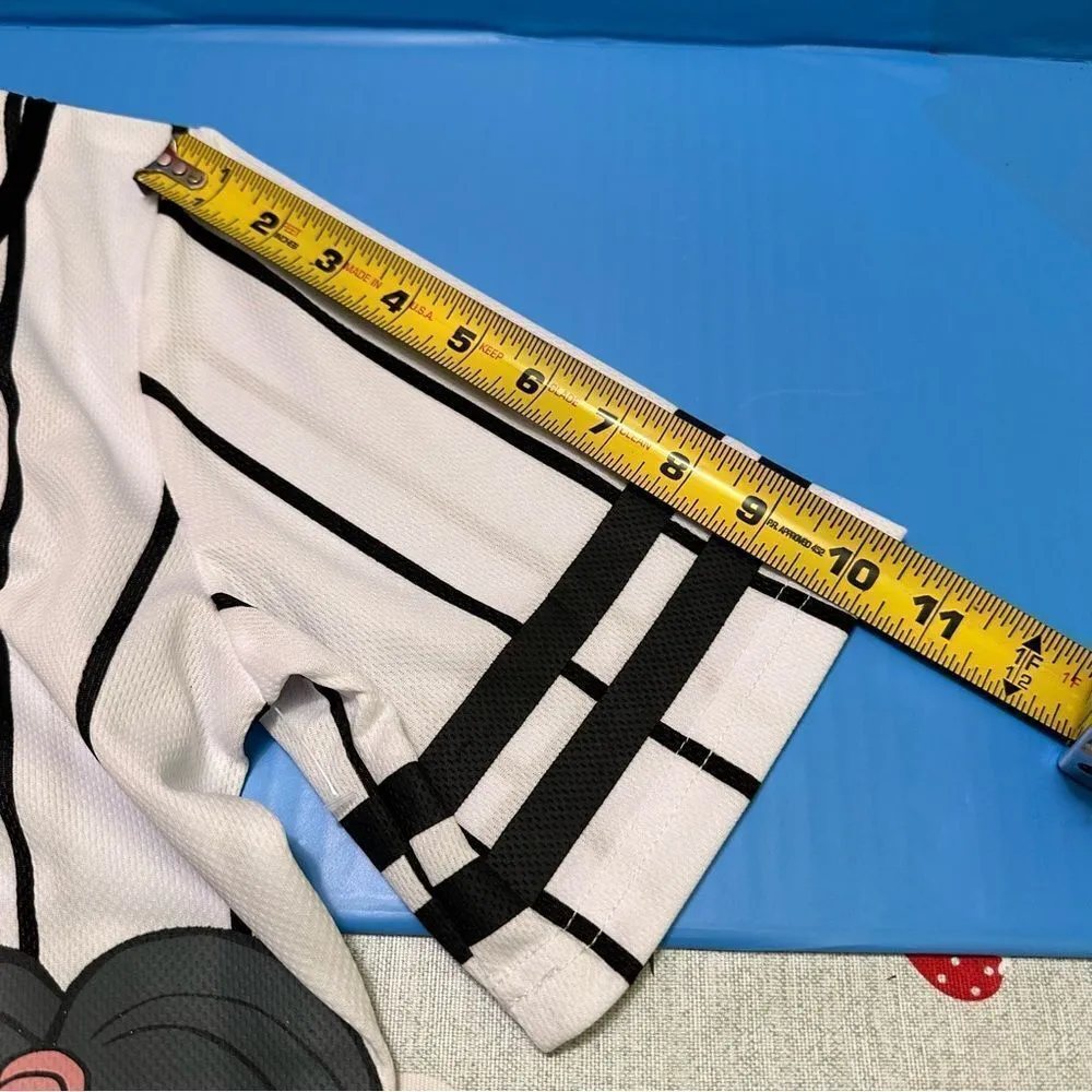 Bratz doll Jersey Top Baseball shirt L White Size L - Image 8