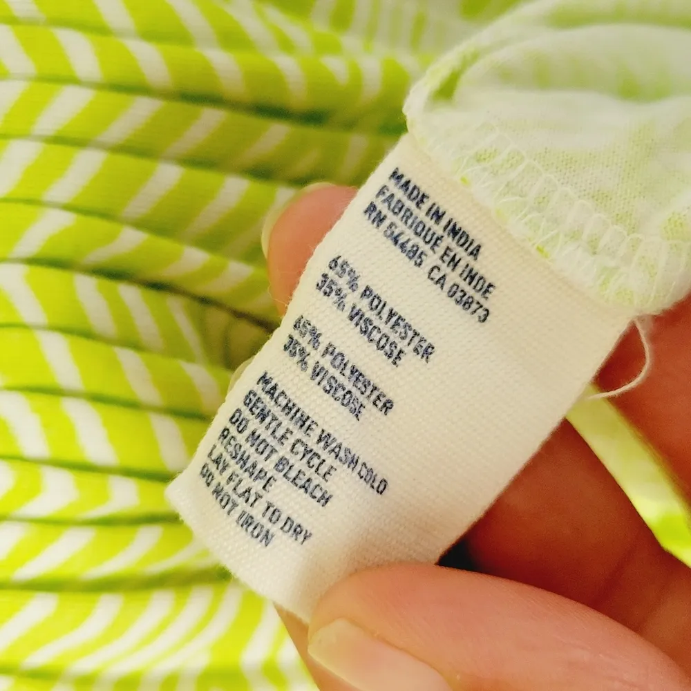 American Eagle neon high low skirt size small - Image 7