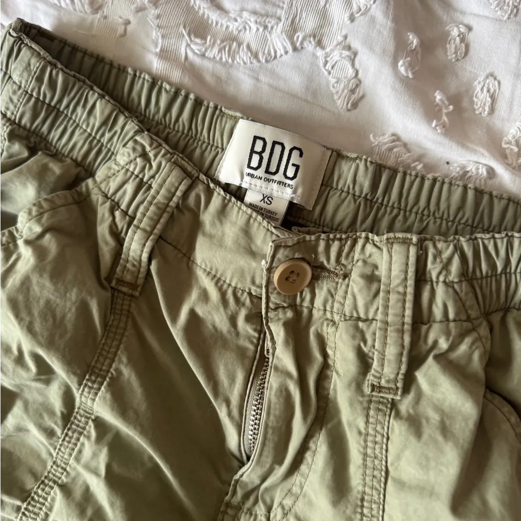 Sage Green Cargo Pants - Image 2