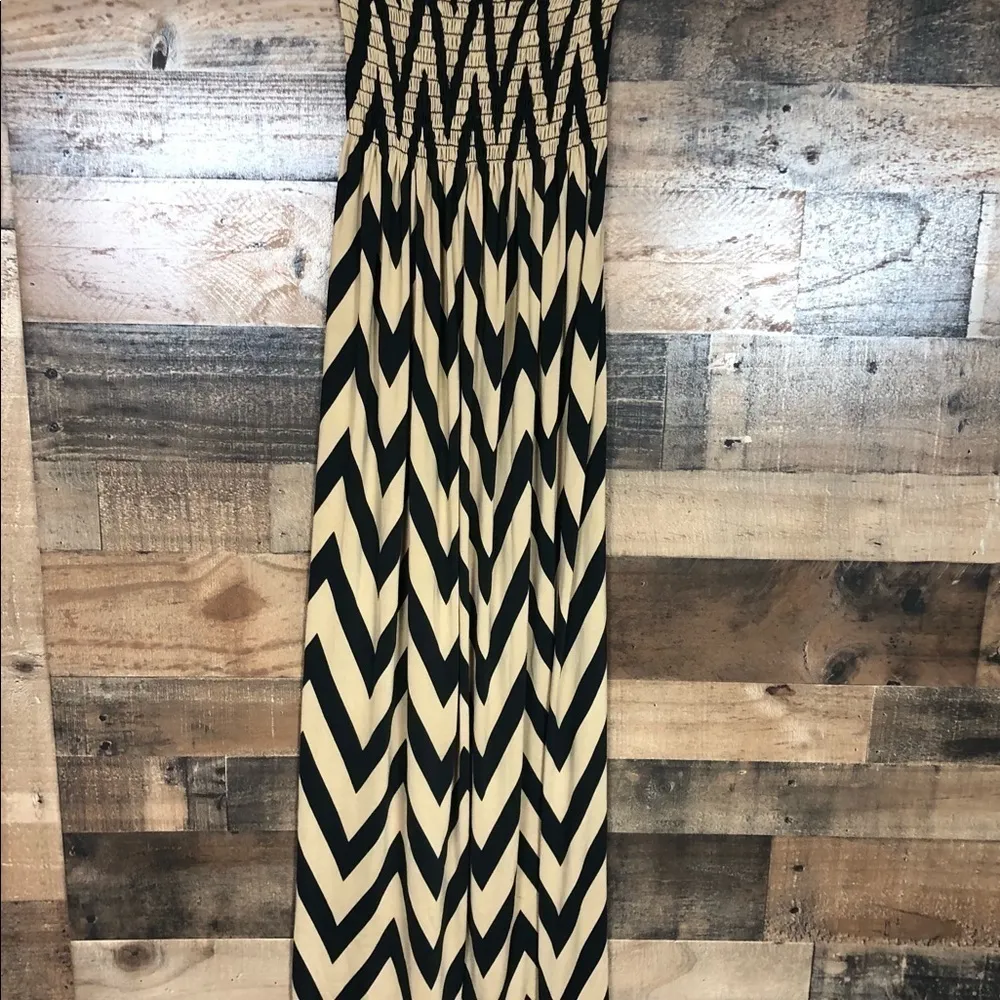 Francescas collection maxi‎ dress Tan - Image 6