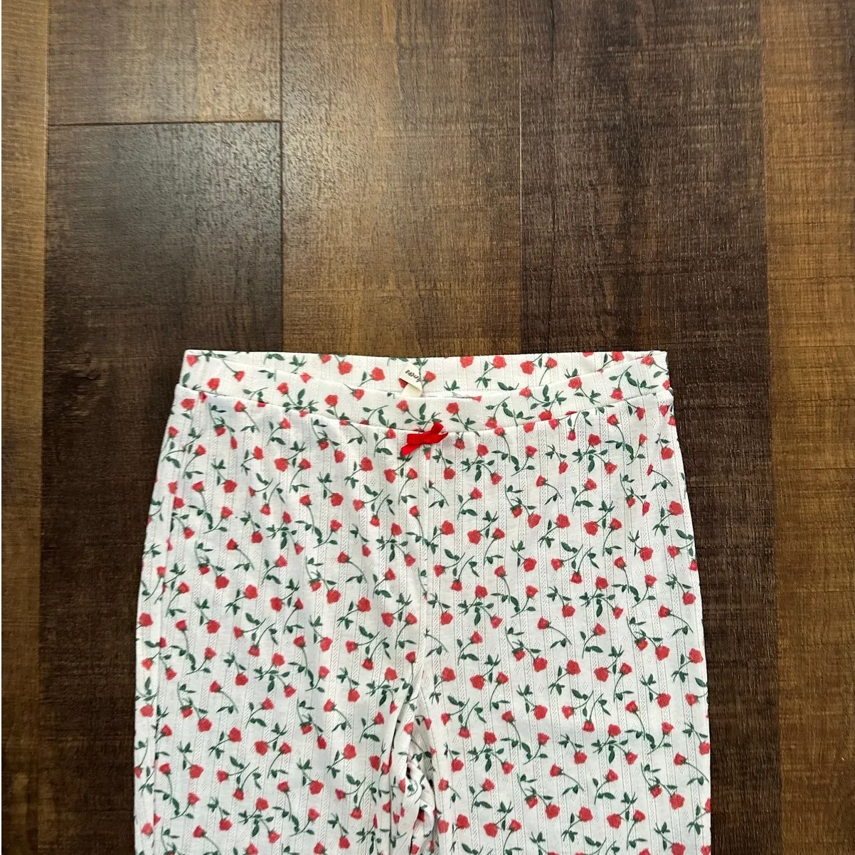 For Love & Lemons Ribbed Floral Lounge Set Size M - Image 8