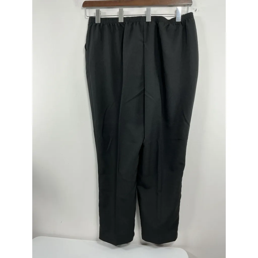 Womans Blair Pullon Pants 22W Black Elastic Waist - Image 2