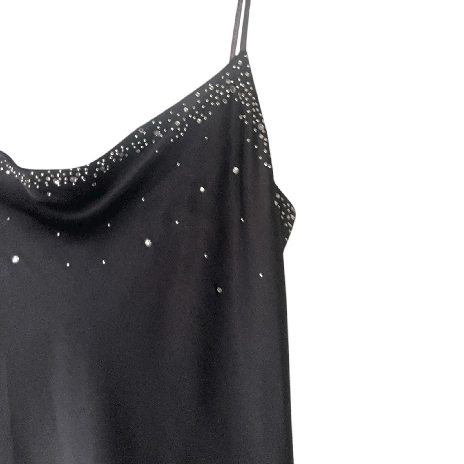 JUMP Y2k Junior's Size‎ 3/4 Bedazzled Whimsigoth Ombre Purple Maxi Prom Dress - Image 7