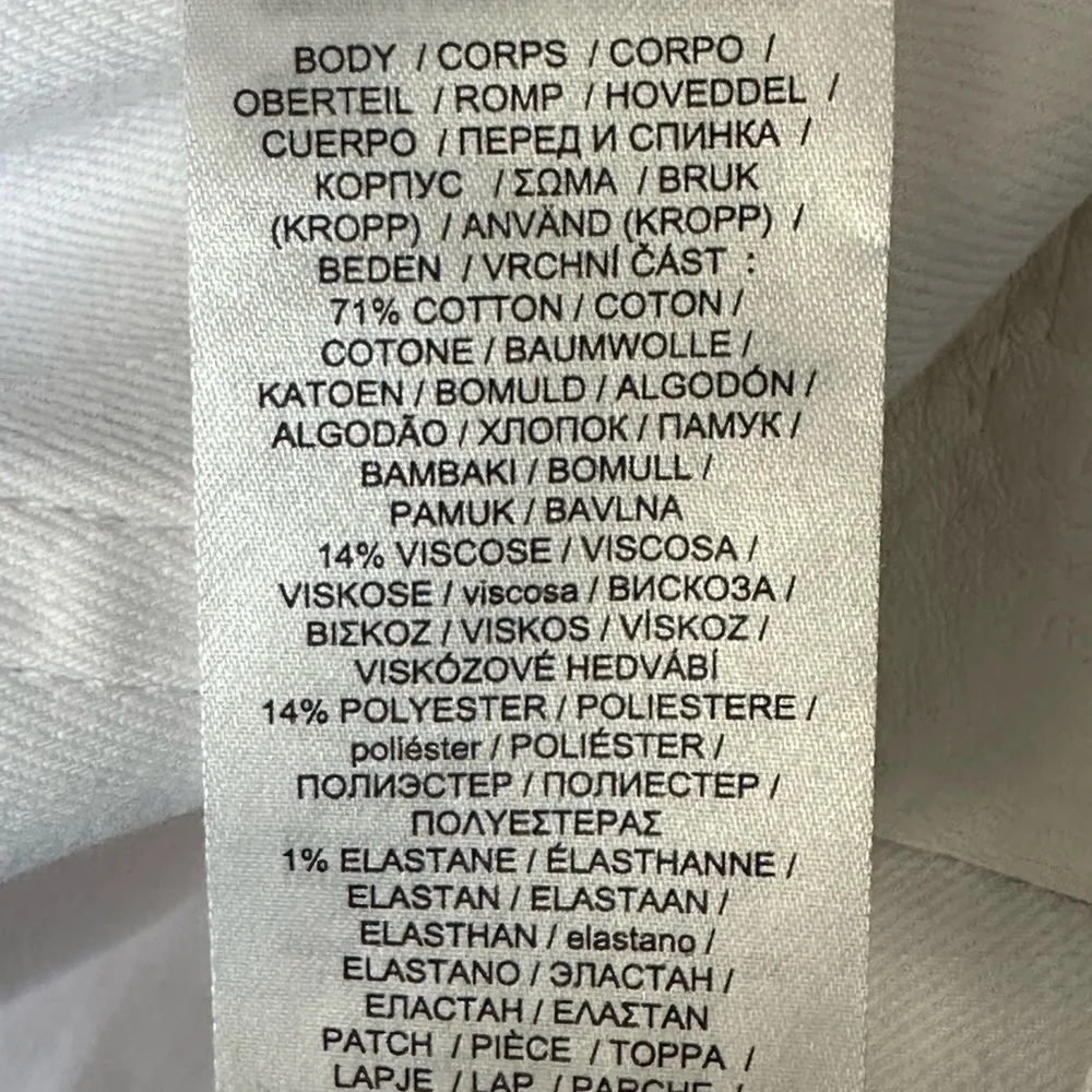 Lauren Ralph Lauren Black label size 8 jeans Inseam 27 inches White - Image 5