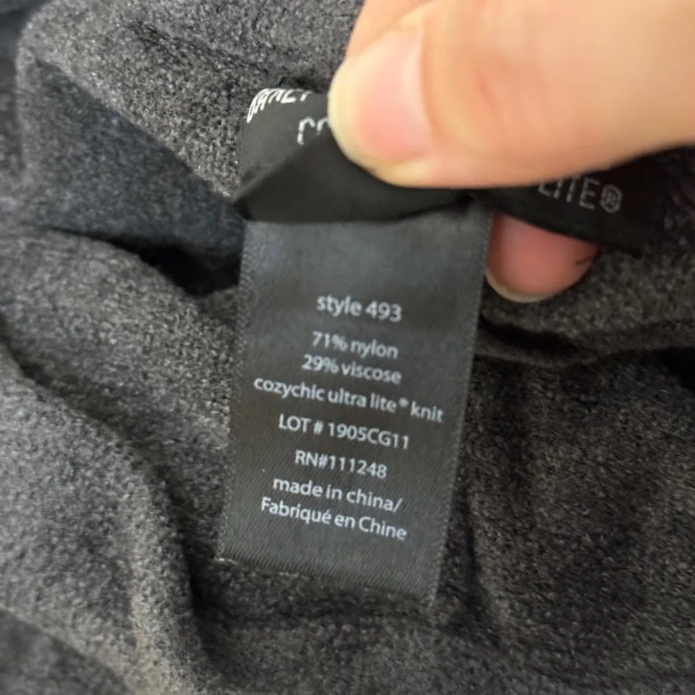 Barefoot Dreams Pants Cozychic Lite Pants Size Medium 493 Gray Lounge - Image 6