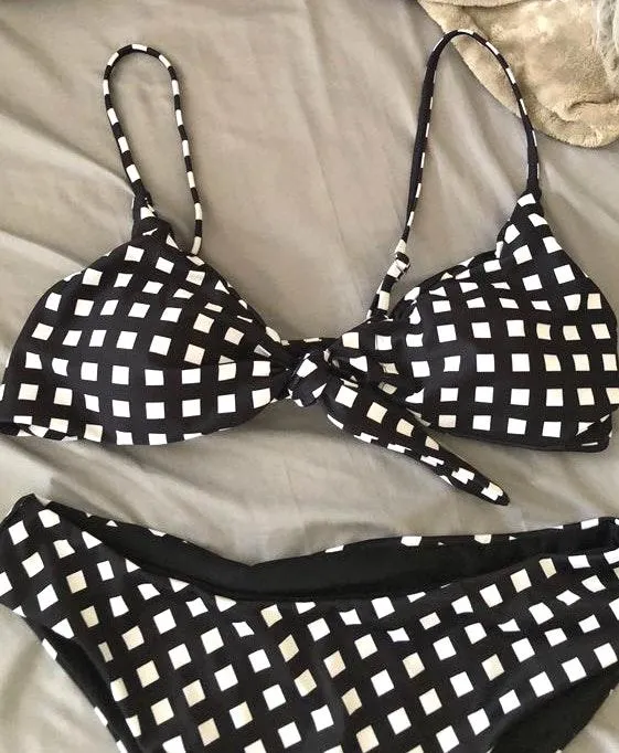 Zaful Black & White Bathing Suit  - Image 5