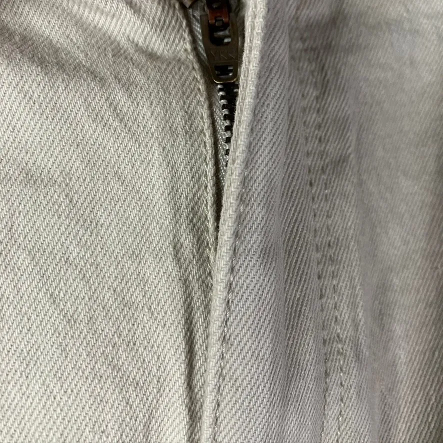 LOFT Made And Loved High Waist Straight Crop Jeans Beige Size‎ 30/10 NWT - Image 4