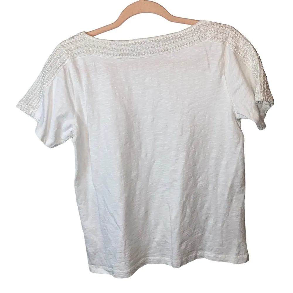 Jones NY White Crewneck Blouse - Image 2