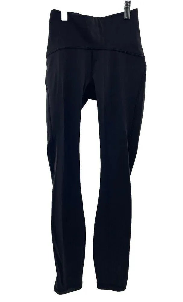 Lululemon Athletica Size 2 Train Times 7/8 Pants Leggings 25" Black Luxtreme - Image 2