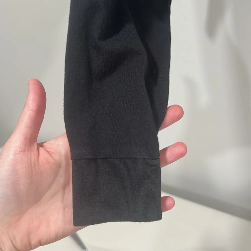 Vans Long Sleeve Cropped Shirt Black Size XS EUC - Image 3