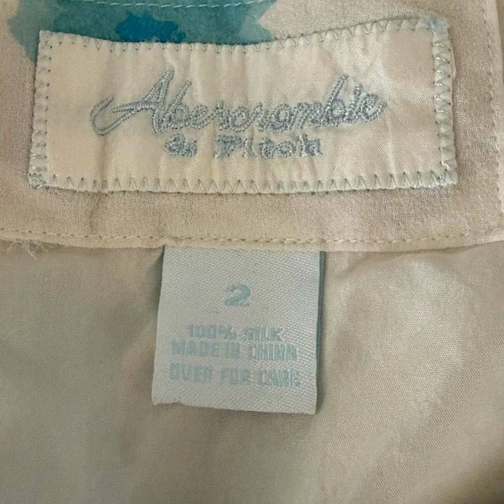 Y2K Abercrombie Silk Mini Skirt - Image 4