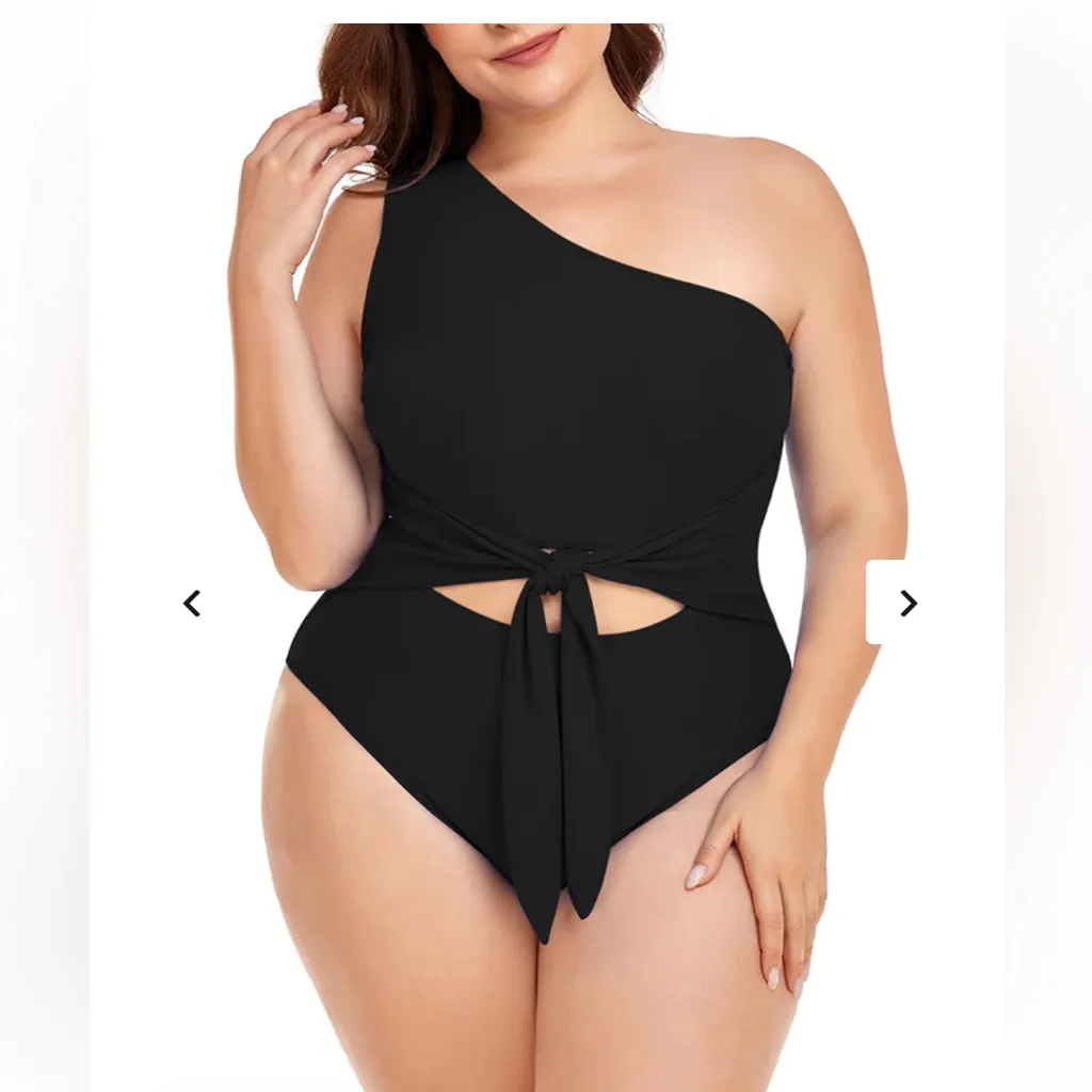 Barbie hot pink thigh high one piece swim suit XL new - Image 7