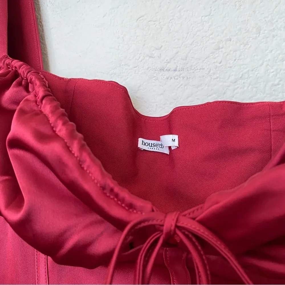 HOUSE OF CB 'Sebille' Ruby Corset Midi Dress NWOT‎ size M $285 - Image 7