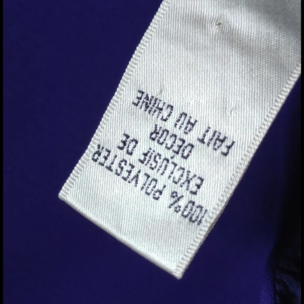 Evan Picone Purple Beaded Dress - Image 3