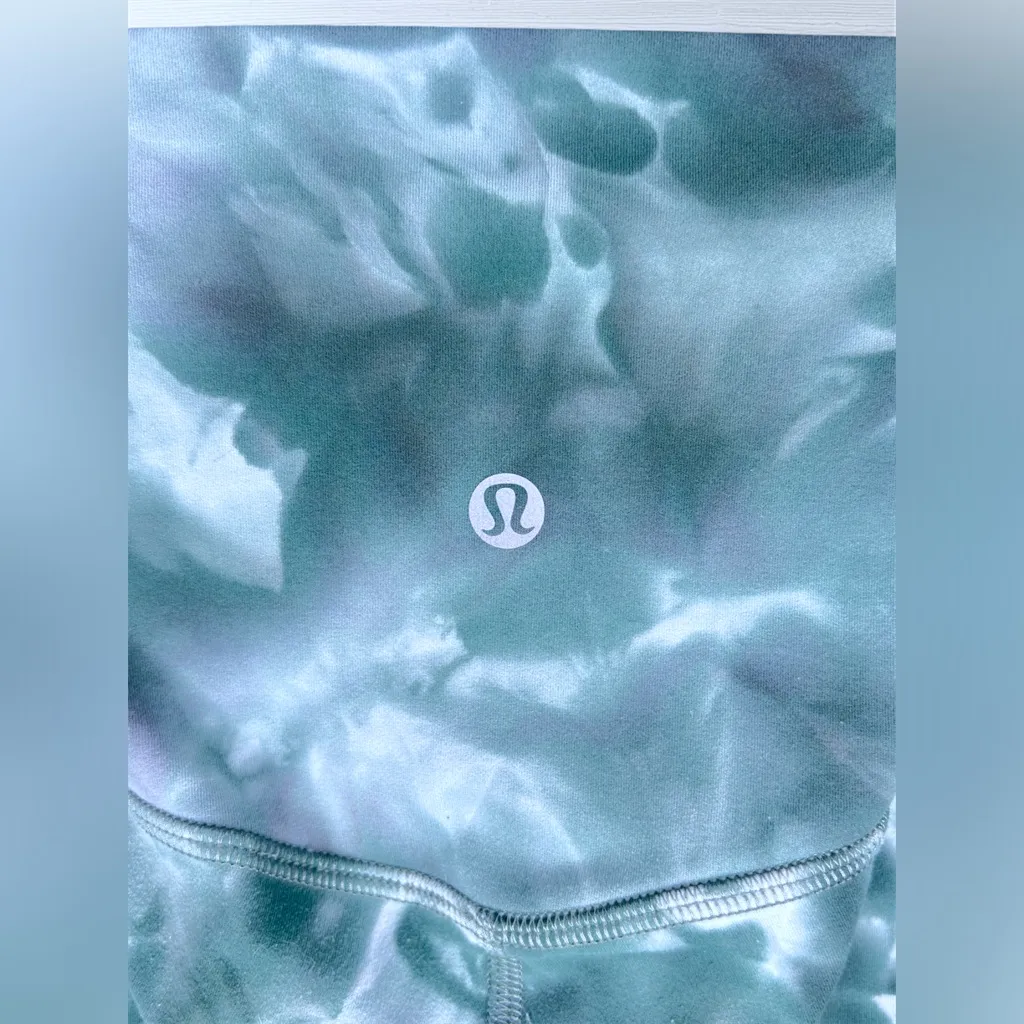 LULULEMON Women’s Align High Rise Tie Dye Pants in Starlight Smoked Spruce - Image 5