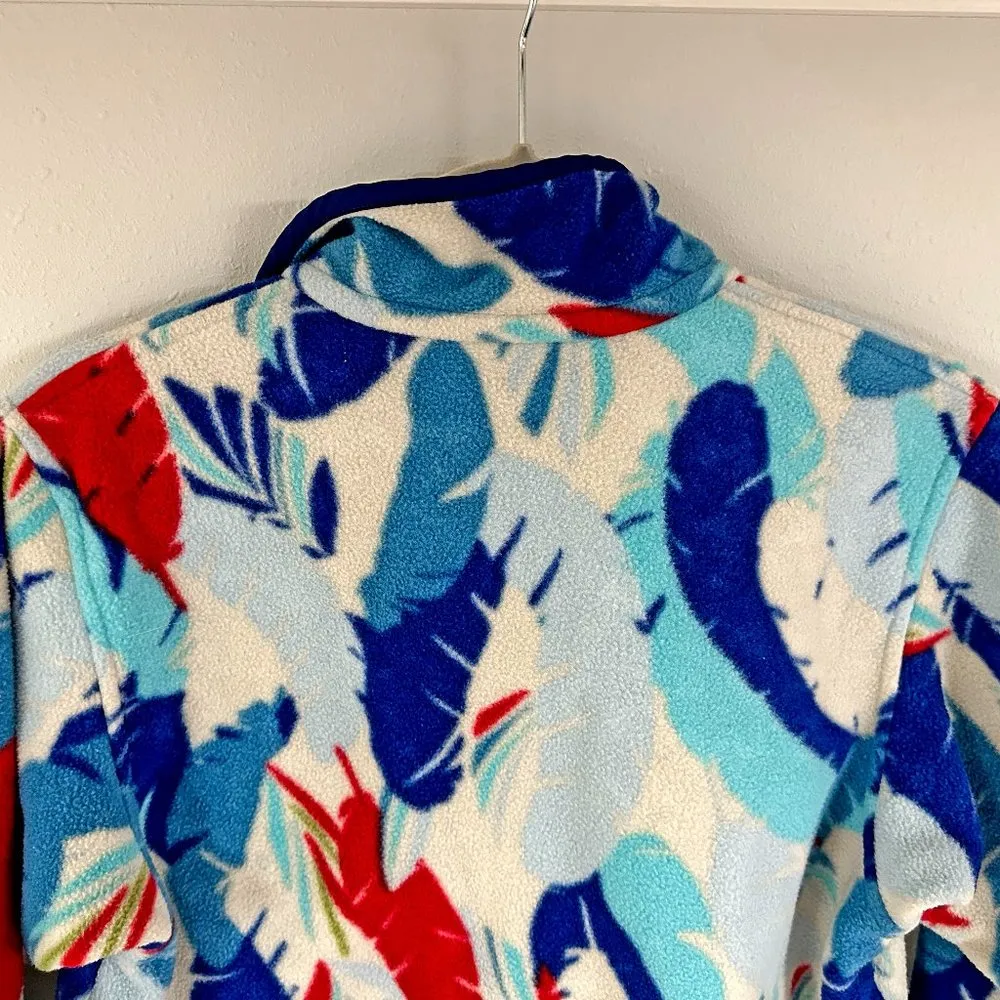 Patagonia Synchilla Snap-T Polyester Feather Dance Fleece Pullover - Image 7