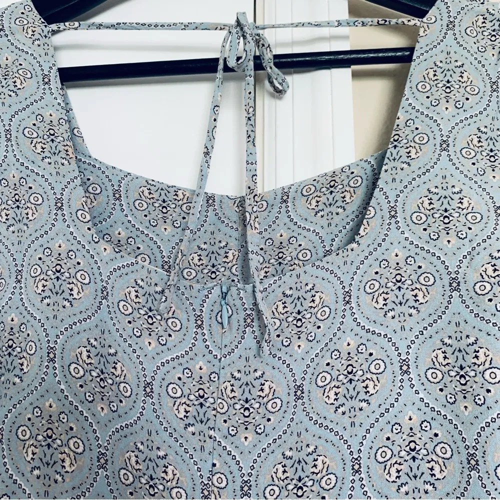 Miami Boho Babydoll Music Festival Concert Floral Print Mini Dress | Size: M - Image 9