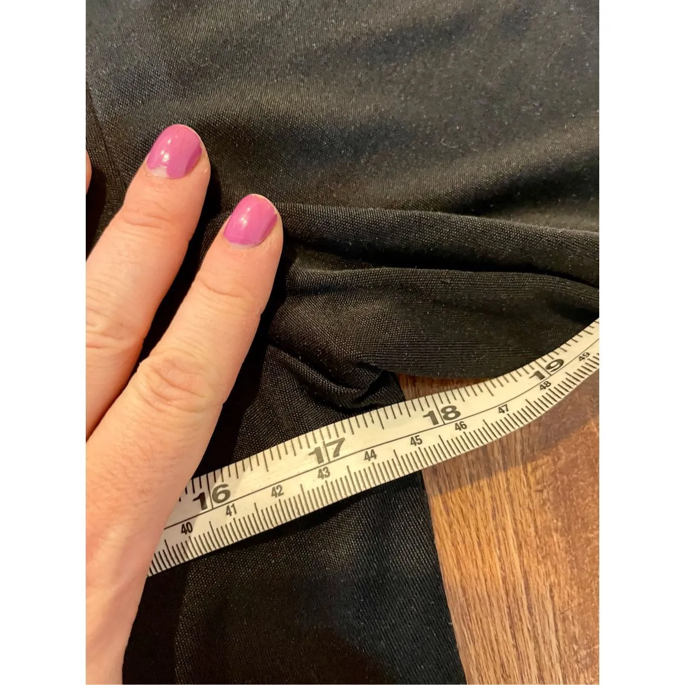 Pendleton black vintage silk long sleeve top M - Image 10