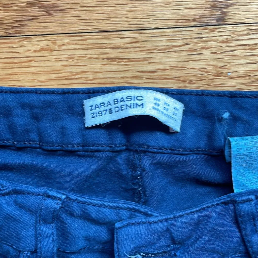 EUC Zara, basic denim blue jeans - Image 2